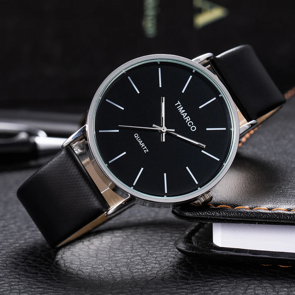 Stylish Silver Minimalist Business Ladies Watch