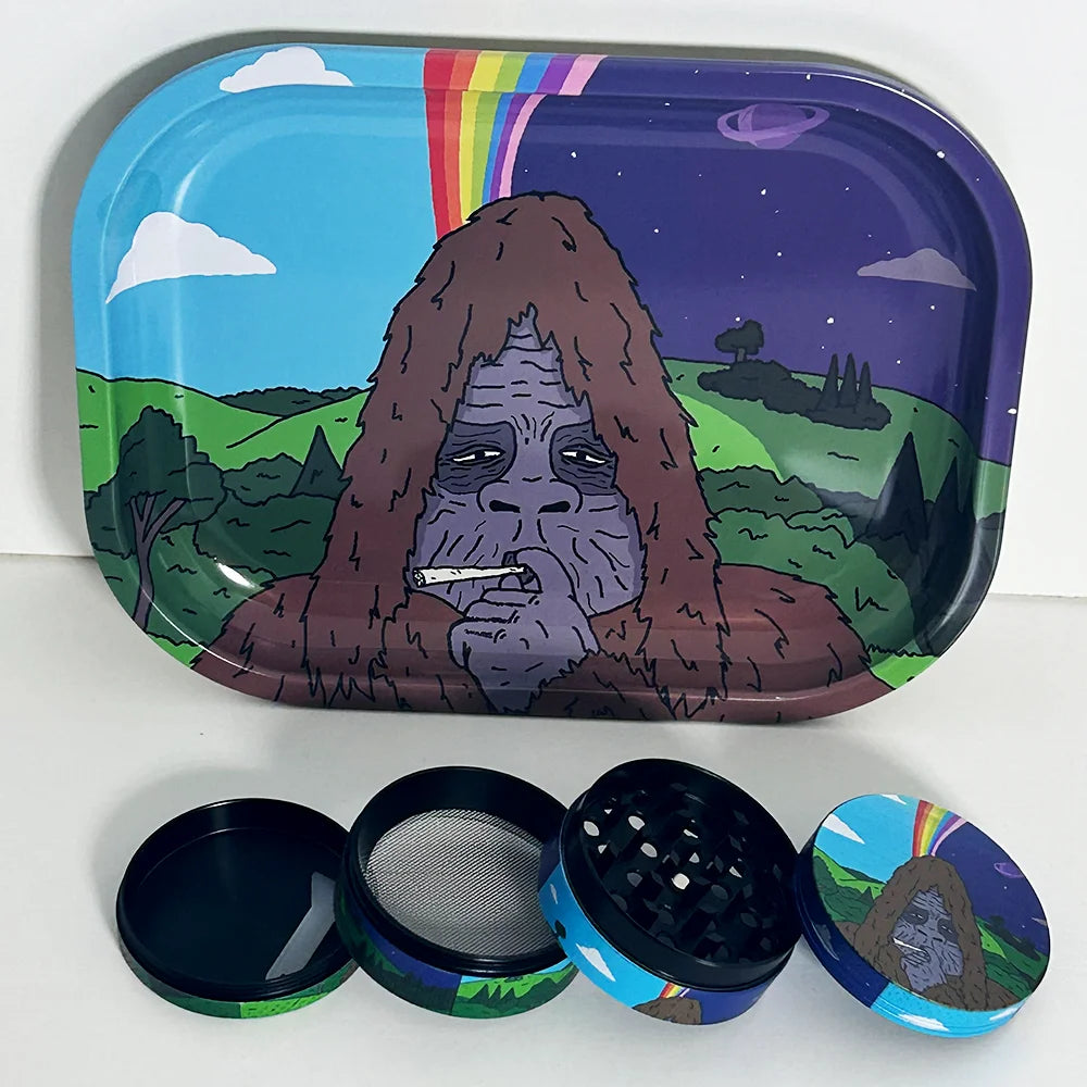 Sassy Rolling Tray & Grinder