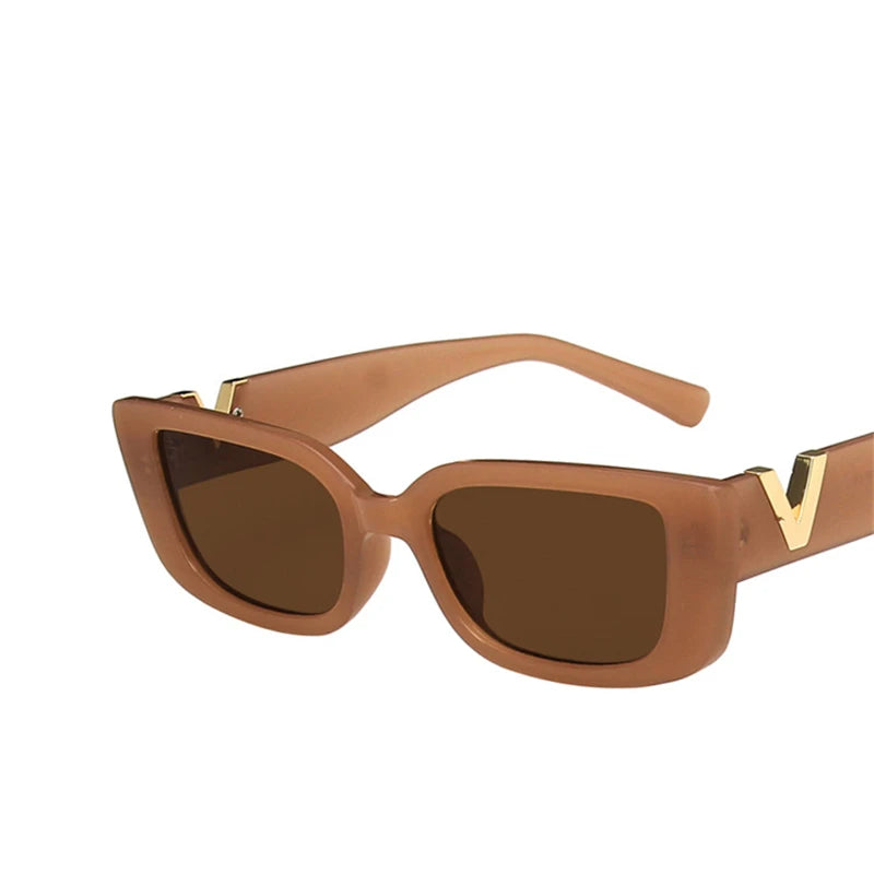 Rectangle V Sunglasses for Women