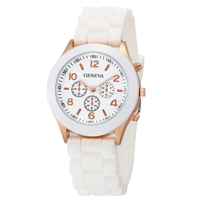 Casual woman's watch multi color choice