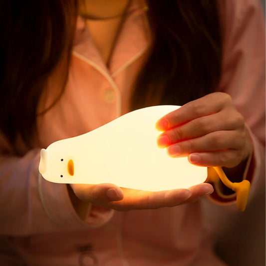 LED Squishy Duck Lamp