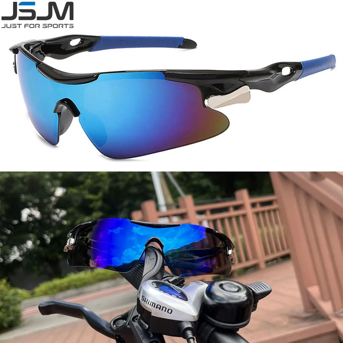 Men Sports Sunglasses multicolor