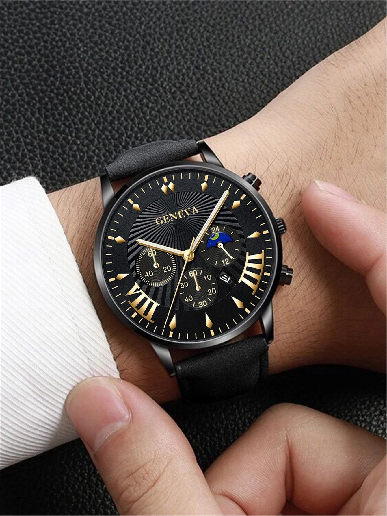 5PCS Men's Fashion Wrist Accessories Set