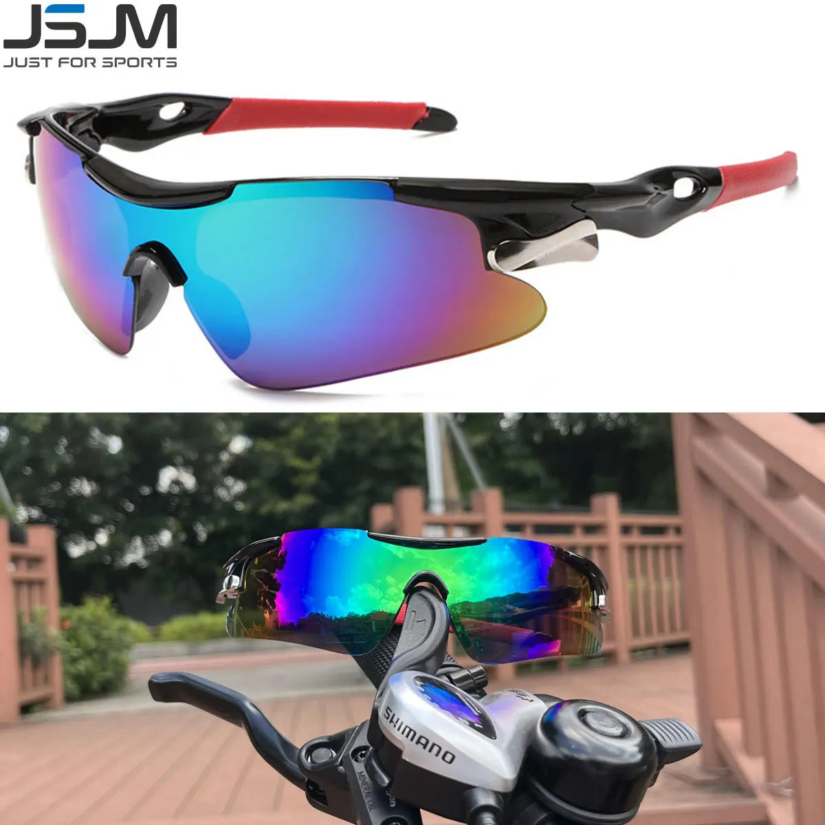 Men Sports Sunglasses multicolor